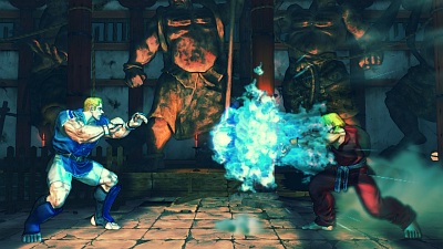 Screen Street Fighter IV