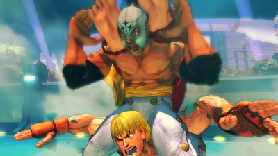 Screen Street Fighter IV