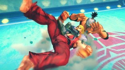 Screen Street Fighter IV