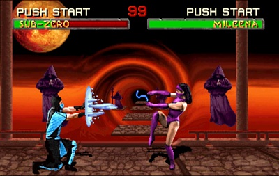 Screen Mortal Kombat II