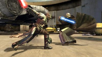 Screen ze hry Star Wars: The Force Unleashed