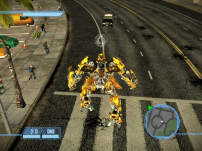 Screen ze hry Transformers: The Game