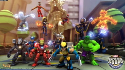 Artwork ke he Marvel Super Hero Squad