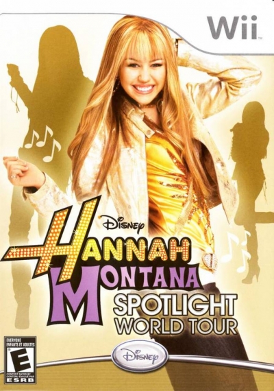 Artwork ke he Hannah Montana: Spotlight World Tour