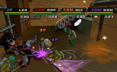 Screen ze hry Teenage Mutant Ninja Turtles 3: Mutant Nightmare